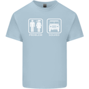 4x4 Problem Solved Off Roading Road Kids T-Shirt Childrens Light Blue