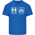 4x4 Problem Solved Off Roading Road Kids T-Shirt Childrens Royal Blue