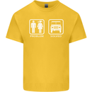 4x4 Problem Solved Off Roading Road Kids T-Shirt Childrens Yellow