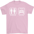 4x4 Problem Solved Off Roading Road Mens T-Shirt Cotton Gildan Light Pink