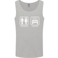 4x4 Problem Solved Off Roading Road Mens Vest Tank Top Sports Grey
