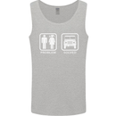 4x4 Problem Solved Off Roading Road Mens Vest Tank Top Sports Grey