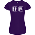 4x4 Problem Solved Off Roading Road Womens Petite Cut T-Shirt Purple