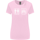 4x4 Problem Solved Off Roading Road Womens Wider Cut T-Shirt Light Pink