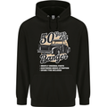 50 Year Old Banger Birthday 50th Year Old Mens 80% Cotton Hoodie Black