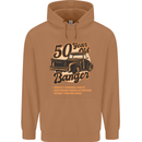 50 Year Old Banger Birthday 50th Year Old Mens 80% Cotton Hoodie Caramel Latte