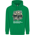 50 Year Old Banger Birthday 50th Year Old Mens 80% Cotton Hoodie Irish Green