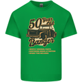 50 Year Old Banger Birthday 50th Year Old Mens Cotton T-Shirt Tee Top Irish Green