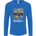 50 Year Old Banger Birthday 50th Year Old Mens Long Sleeve T-Shirt Royal Blue