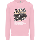 50 Year Old Banger Birthday 50th Year Old Mens Sweatshirt Jumper Light Pink