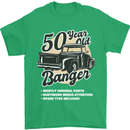 50 Year Old Banger Birthday 50th Year Old Mens T-Shirt 100% Cotton Irish Green