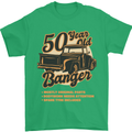 50 Year Old Banger Birthday 50th Year Old Mens T-Shirt 100% Cotton Irish Green