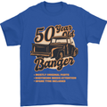 50 Year Old Banger Birthday 50th Year Old Mens T-Shirt 100% Cotton Royal Blue