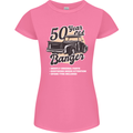 50 Year Old Banger Birthday 50th Year Old Womens Petite Cut T-Shirt Azalea