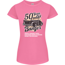 50 Year Old Banger Birthday 50th Year Old Womens Petite Cut T-Shirt Azalea
