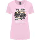 50 Year Old Banger Birthday 50th Year Old Womens Wider Cut T-Shirt Light Pink