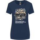50 Year Old Banger Birthday 50th Year Old Womens Wider Cut T-Shirt Navy Blue