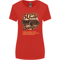 50 Year Old Banger Birthday 50th Year Old Womens Wider Cut T-Shirt Red
