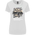 50 Year Old Banger Birthday 50th Year Old Womens Wider Cut T-Shirt White