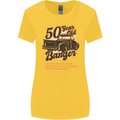 50 Year Old Banger Birthday 50th Year Old Womens Wider Cut T-Shirt Yellow