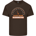 50th Birthday 50 Year Old Ageometer Funny Mens Cotton T-Shirt Tee Top Dark Chocolate