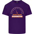 50th Birthday 50 Year Old Ageometer Funny Mens Cotton T-Shirt Tee Top Purple