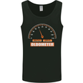 50th Birthday 50 Year Old Ageometer Funny Mens Vest Tank Top Black