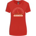 50th Birthday 50 Year Old Ageometer Funny Womens Wider Cut T-Shirt Red