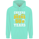 50th Birthday 50 Year Old Funny Alcohol Mens 80% Cotton Hoodie Peppermint