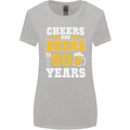 50th Birthday 50 Year Old Funny Alcohol Womens Wider Cut T-Shirt Sports Grey