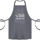 50th Birthday 50 Year Old Geek Funny Maths Cotton Apron 100% Organic Steel