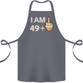 50th Birthday Funny Offensive 50 Year Old Cotton Apron 100% Organic Steel