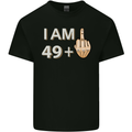 50th Birthday Funny Offensive 50 Year Old Mens Cotton T-Shirt Tee Top Black