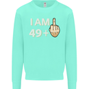 50th Birthday Funny Offensive 50 Year Old Mens Sweatshirt Jumper Peppermint