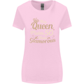 50th Birthday Queen Fifty Years Old 50 Womens Wider Cut T-Shirt Light Pink