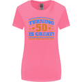 50th Birthday Turning 50 Is Great Year Old Womens Wider Cut T-Shirt Azalea