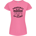 50th Wedding Anniversary 50 Year Funny Wife Womens Petite Cut T-Shirt Azalea