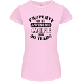 50th Wedding Anniversary 50 Year Funny Wife Womens Petite Cut T-Shirt Light Pink