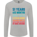 51st Birthday 51 Year Old Mens Long Sleeve T-Shirt Sports Grey
