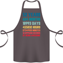 52nd Birthday 52 Year Old Cotton Apron 100% Organic Dark Grey