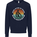 53 Year Wedding Anniversary 53rd Marriage Mens Sweatshirt Jumper Navy Blue