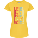 54th Birthday 54 Year Old Level Up Gamming Womens Petite Cut T-Shirt Yellow