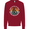 55 Year Wedding Anniversary 55th Marriage Mens Sweatshirt Jumper Red