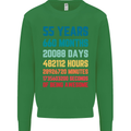 55th Birthday 55 Year Old Mens Sweatshirt Jumper Irish Green