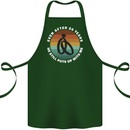 56 Year Wedding Anniversary 56th Marriage Cotton Apron 100% Organic Forest Green