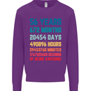 56th Birthday 56 Year Old Mens Sweatshirt Jumper Purple