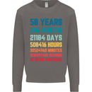 58th Birthday 58 Year Old Mens Sweatshirt Jumper Charcoal