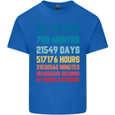 59th Birthday 59 Year Old Mens Cotton T-Shirt Tee Top Royal Blue