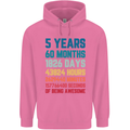 5th Birthday 5 Year Old Childrens Kids Hoodie Azalea
