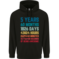 5th Birthday 5 Year Old Childrens Kids Hoodie Black